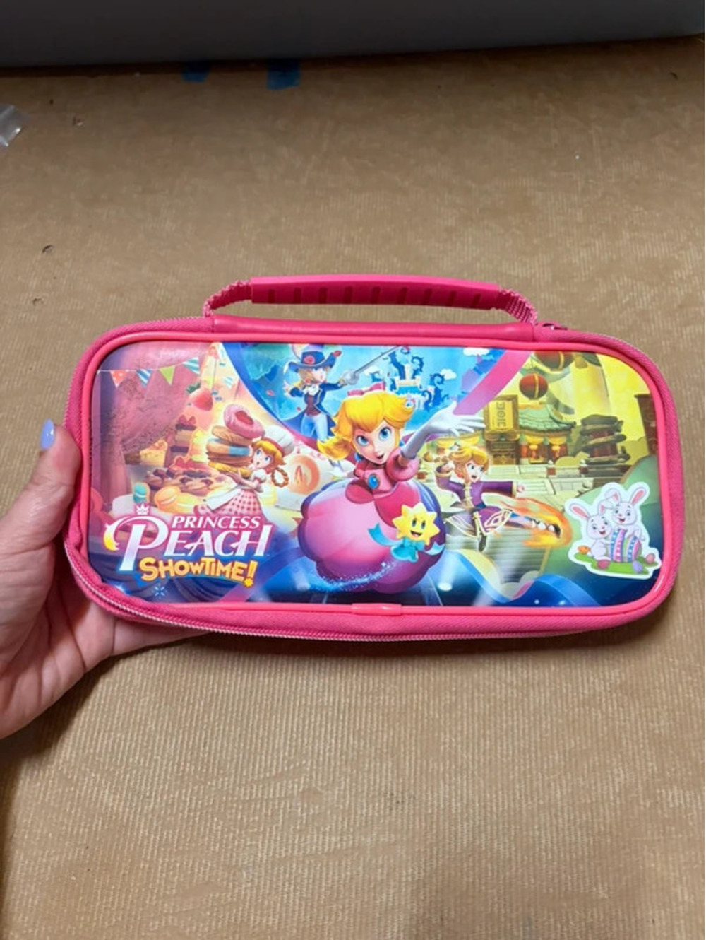 Princess Peach Nintendo Switch Case